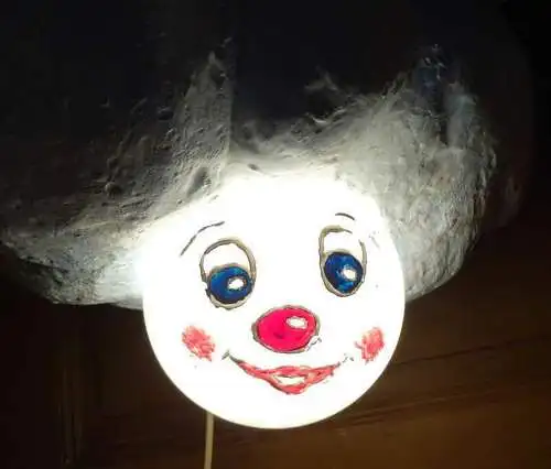 Alte Kinderlampe Nachtlicht Eigenbau Deckenlampe Deko Lampe Wolke Unikat 