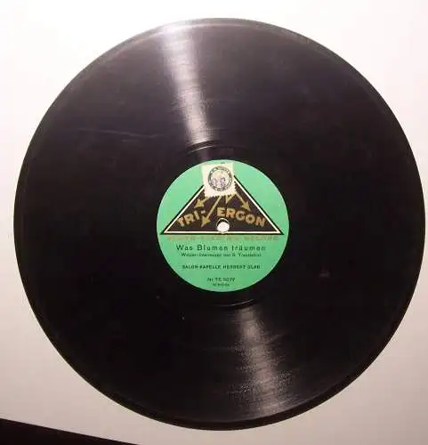 Salon Kapelle Herbert Glad - Ay - ay -ay & Was Blumen träumen - Schellackplatte 