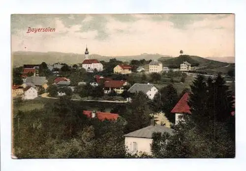 Ak Bayersoien Ansicht Kirche Gemeinde