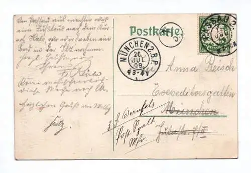 Ak Passau Totalansicht 1909