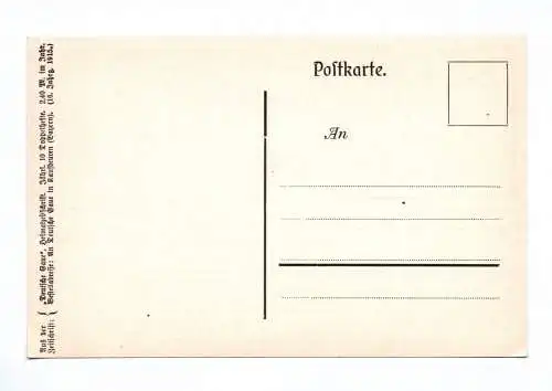 Künstler Ak Maximilian Liebenwein 1915 Andenken an große, rumreiche Zeiten