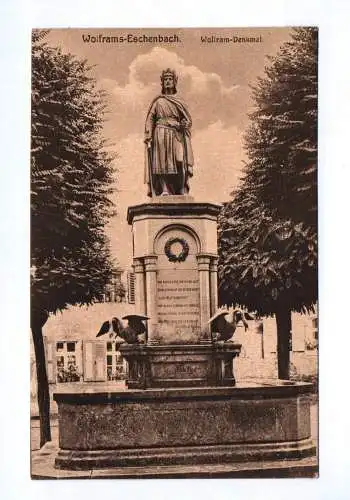 Ak Wolframs-Eschenbach Wolfram Denkmal 1921