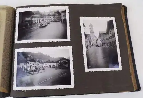 Fotoalbum deutsche Alpenstraße Obersalzberg 1930 er Karten Fotos