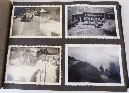 Fotoalbum deutsche Alpenstraße Obersalzberg 1930 er Karten Fotos