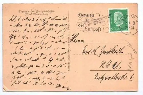 Ak Jugendherberge Lindenhof Brieselang Mark Brandenburg 1931