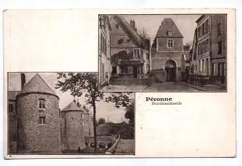 Ak Péronne Nordfrankreich 1915