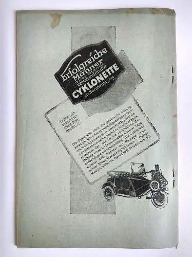 Zeitschrift für Vogelschutz 1920 Naturschutz 1. Heft