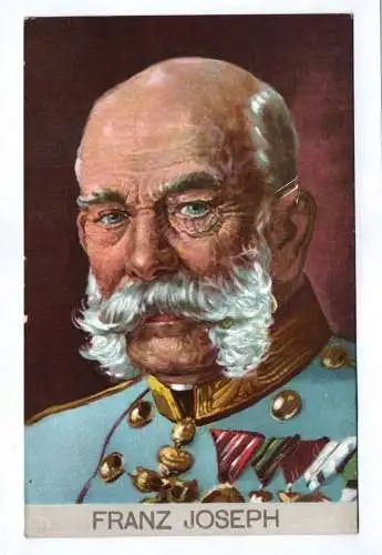 Künstler Ak Franz Joseph 1915 Feldpost 1 Wk