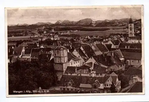 Ak Wangen im Allgäu 1936