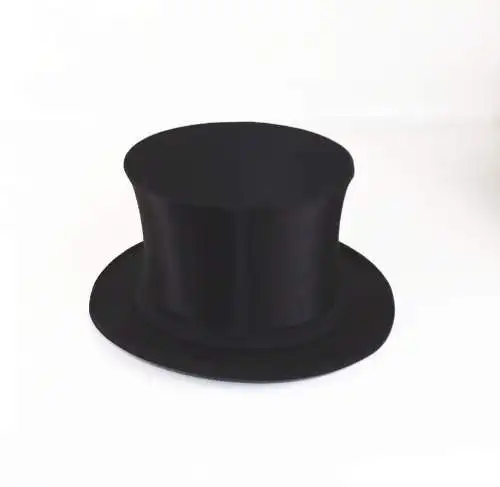 Alter Zylinder Hut Chapeau Claque Bautzen Schachtel Klapphut Größe 53 