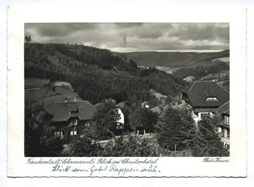 Ak Freudenstadt Schwarzwald Blick ins Christophstal 1937