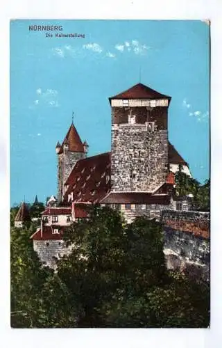Ak Nürnberg Die Kaiserstallung 1917