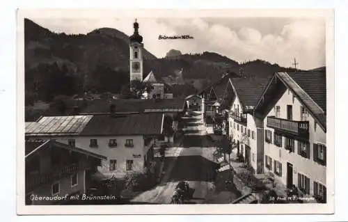 Ak Oberaudorf mit Brünnstein 1929