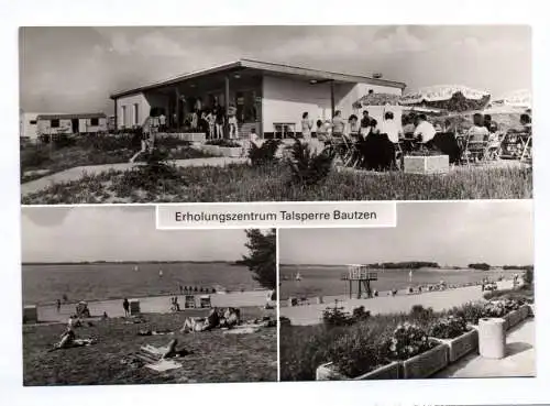 Ak Erholungszentrum Talsperre Bautzen 1983