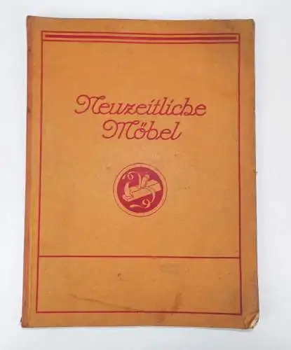 Altes Musterbuch Neuzeitliche Möbel 1930 er Art Deco Tausk Berlin 