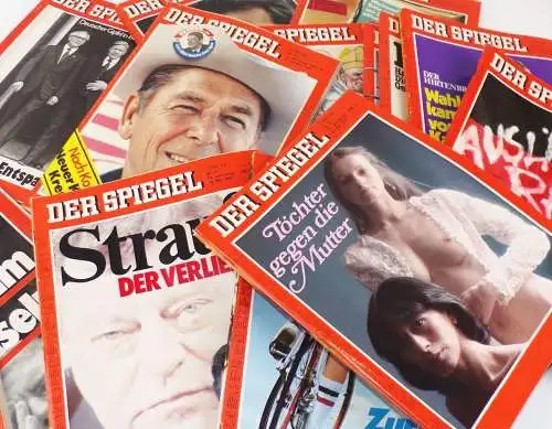 Der Spiegel Magazin Zeitschrift 1980 Nr 20 bis Nr 47 auf Auswahl