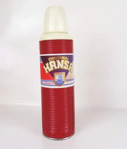 Alte Thermoskanne Original Hansa DDR Hartglas 50er 60 er Retro