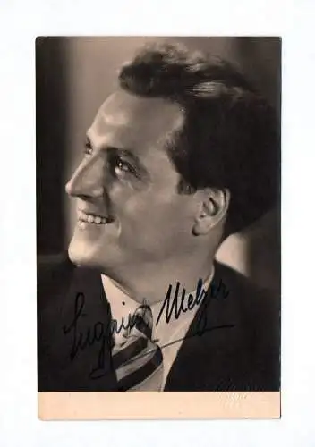 Foto Ak Siegfried Melzer Autogramm DDR