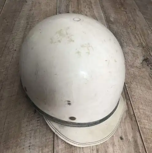 Motorradhelm Perfekt DDR Helm Eierschale 54-58mm Mopedhelm Halbschale