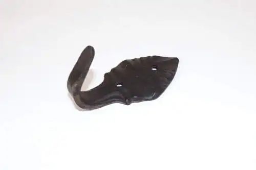 Alter Kleiderhaken Gusseisen Schwarz Garderobe DDR 
