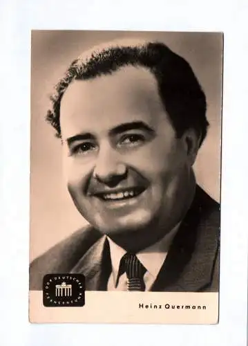 Foto Ak Heinz Quermann 1960 DDR Deutscher Fernsehfunk