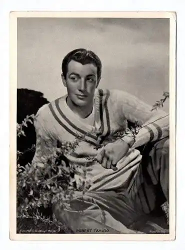 Alte Autogrammkarte Robert Taylor Fotodruck Ross Verlag Trading Card