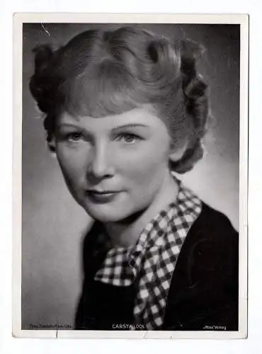 Fotodruck Carsta Löck Ross Verlag Trading Card Autogrammkarte