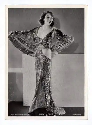 Trading Card Lupe Velez Schauspieler Ross Verlag Fotodruck