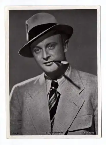 Fotodruck ufa Paul Hoffmann Trading Card Ross Verlag