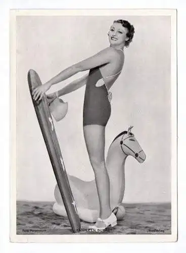 Kathleen Burke Trading Card Schauspieler Ross Verlag