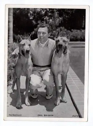 Fotodruck Carl Brisson Paramount Trading Card Ross Verlag Schauspieler