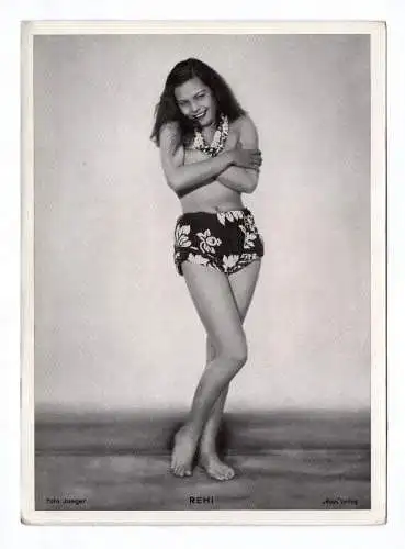 Fotodruck Schauspieler Rehi Trading Card Ross Verlag