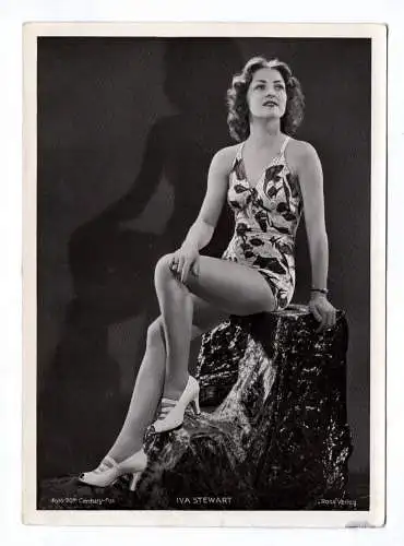 Fotodruck 20th Century Fox Trading Card Iva Stewart Schauspieler Ross Verlag
