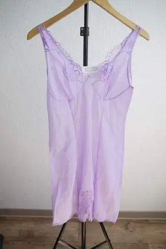 Negligee DDR Damen VEB Wirkmode Vintage Nachthemd Unterkleid Unterrock 