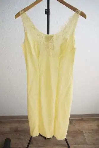 Negligee DDR Damen VEB Wirkmode Vintage Nachthemd Unterkleid Unterrock 