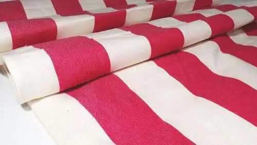 DDR Stoff Rot Grün Weiß Bezugsstoff für Campingstuhl Gartenliege Meterware 