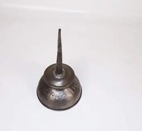 Alte Ölflasche Dürrkopp Werke AG Öl Ölkanne 