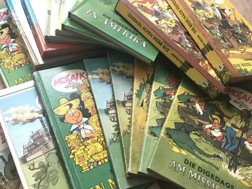 Mosaik Bücher und Hefte 60er Comic DDR bis 1996