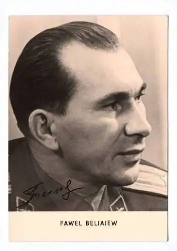 Ak Foto Pawel Beljajew UdSSR Kosmonaut 1965