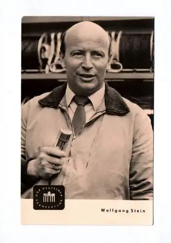 Ak Foto Wolfgang Stein 1960 DDR Deutscher Fernsehfunk
