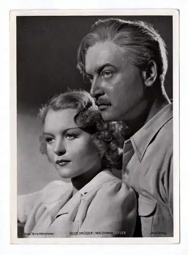 Hilde Krüger Waldemar Leitgeb Trading Card Ross Verlag