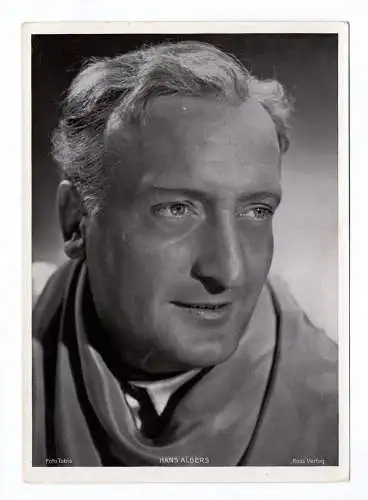 Fotodruck Hans Albers Schauspieler Trading Card Ross Verlag Autogrammkarte