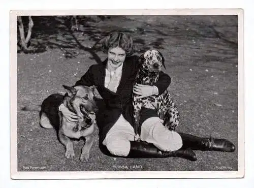 Fotodruck Paramount Elissa Landi Trading Card Ross Verlag Schauspieler