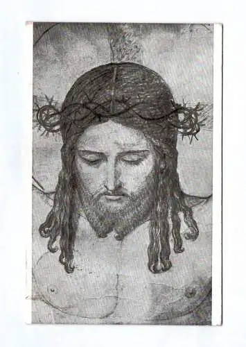 Künstler Ak Jesus alte Postkarte Religion