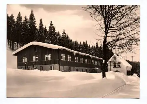 Foto Ak Luftkurort Carlsfeld Erzgebirge Ferienheim Martin Andersen Nexö 1968