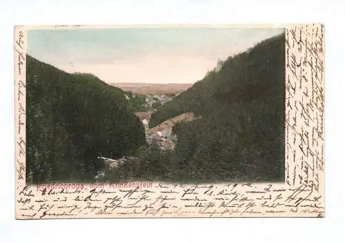 Ak Friedrichroda vom Klinkenstein 1902