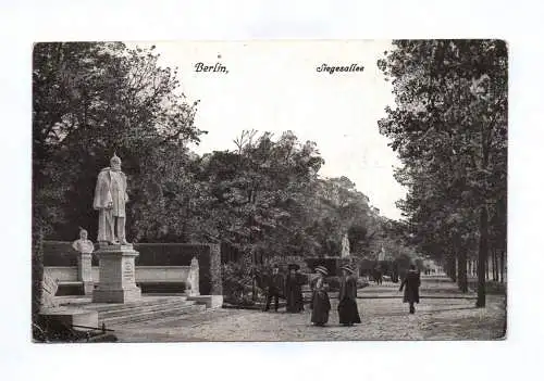 Ak Berlin Siegesallee 1918 Feldpost