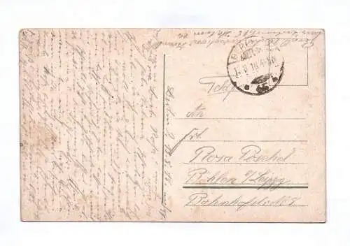 Ak Berlin Siegesallee 1918 Feldpost