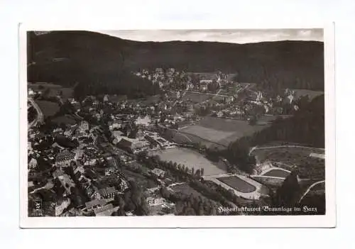 Foto Ak Höhenluftkurort Braunlage im Harz 1941