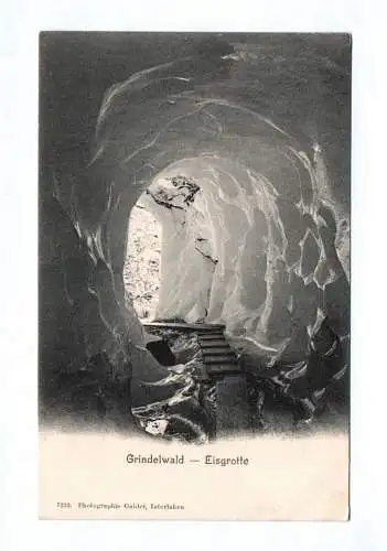 Ak Grindelwald Eisgrotte Schweiz